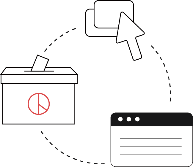 스마트 플러스 - 온/오프라인 선거를 동시에! 서비스 이미지